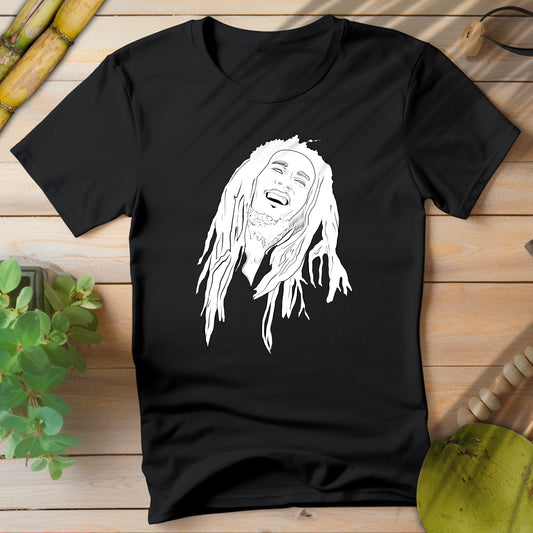 Legendary Musician Illustration Unisex Softstyle T-Shirt