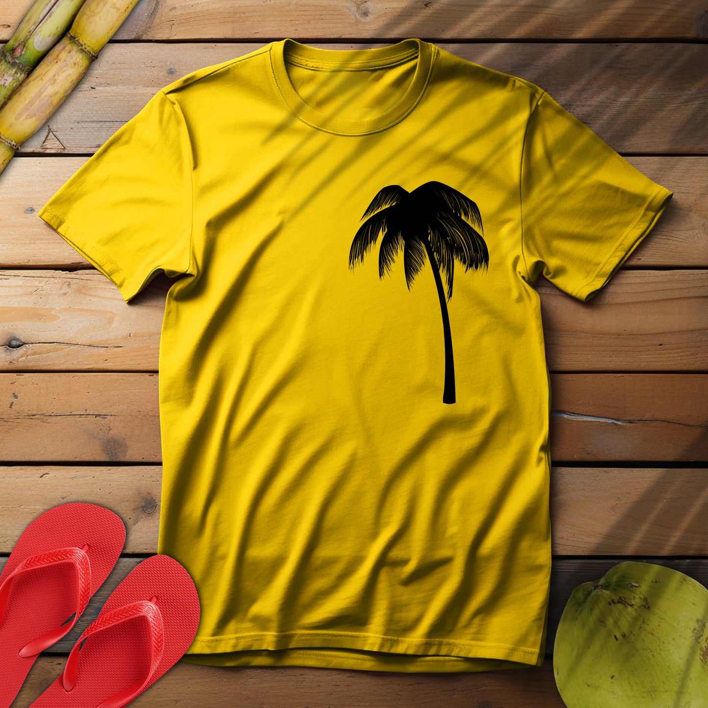 Palm Tree Unisex Softstyle T-Shirt - Casual Summer Vibes
