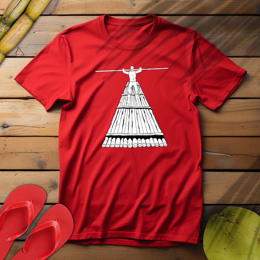 Rower Illustration Unisex Softstyle T-Shirt - Minimalist Graphic Tee for Nature Lovers