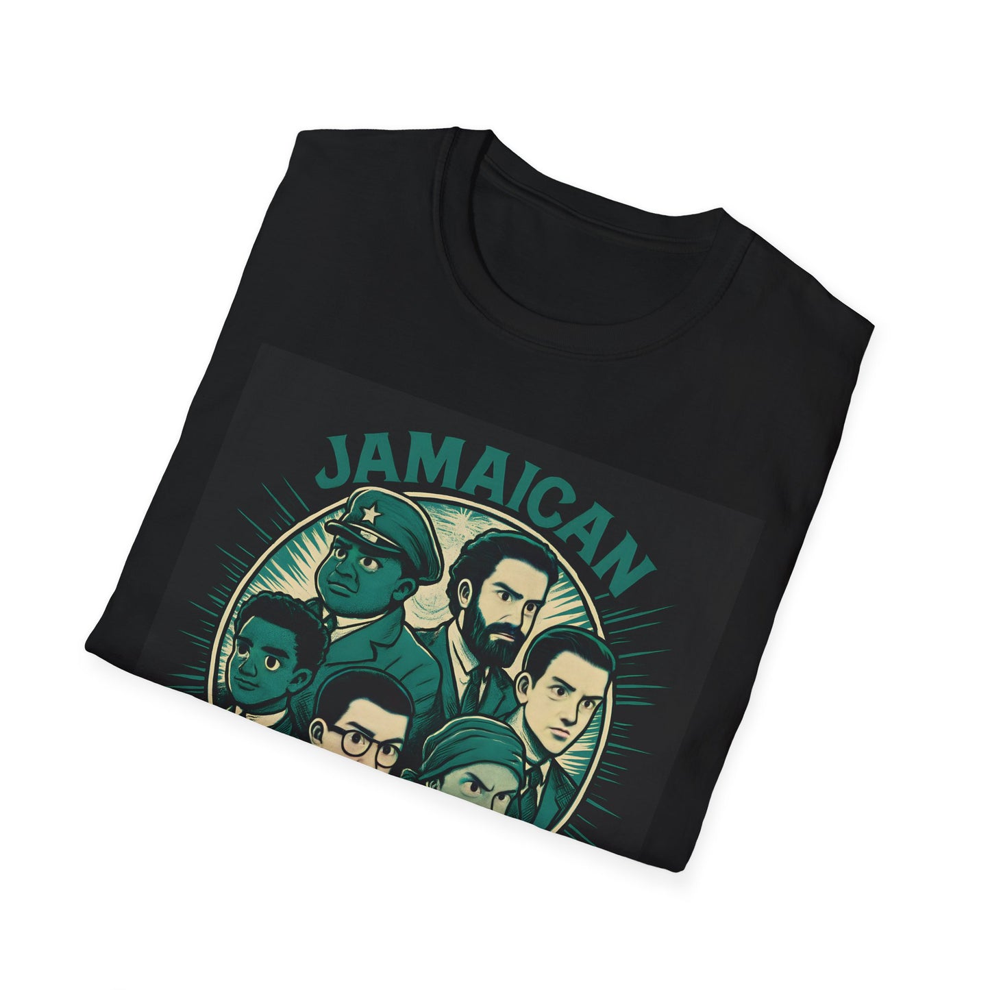 Jamaican National Heroes - T-Shirt, Unisex Tee, Black History Month, Gift for Culture Lovers, Casual Everyday Wear, Heritage Pride