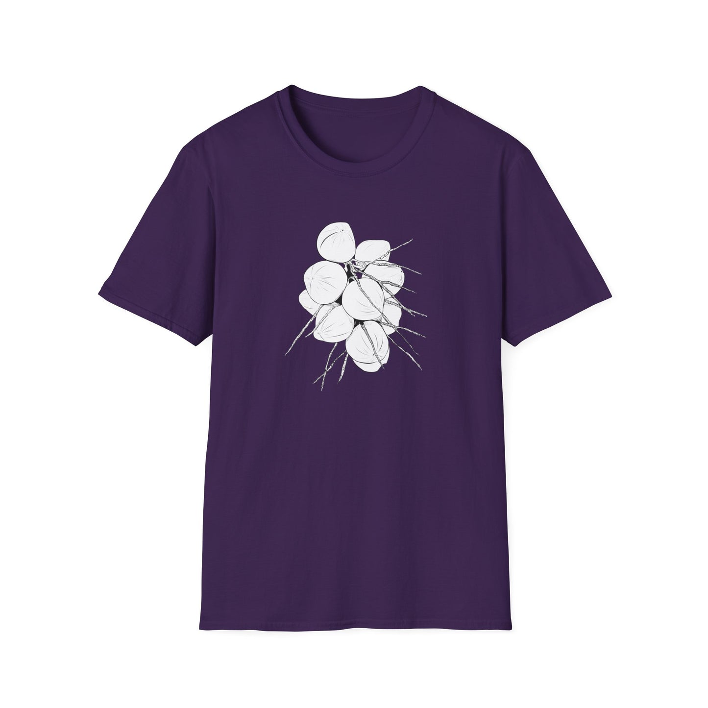 Coconuts Illustration Unisex Softstyle T-Shirt