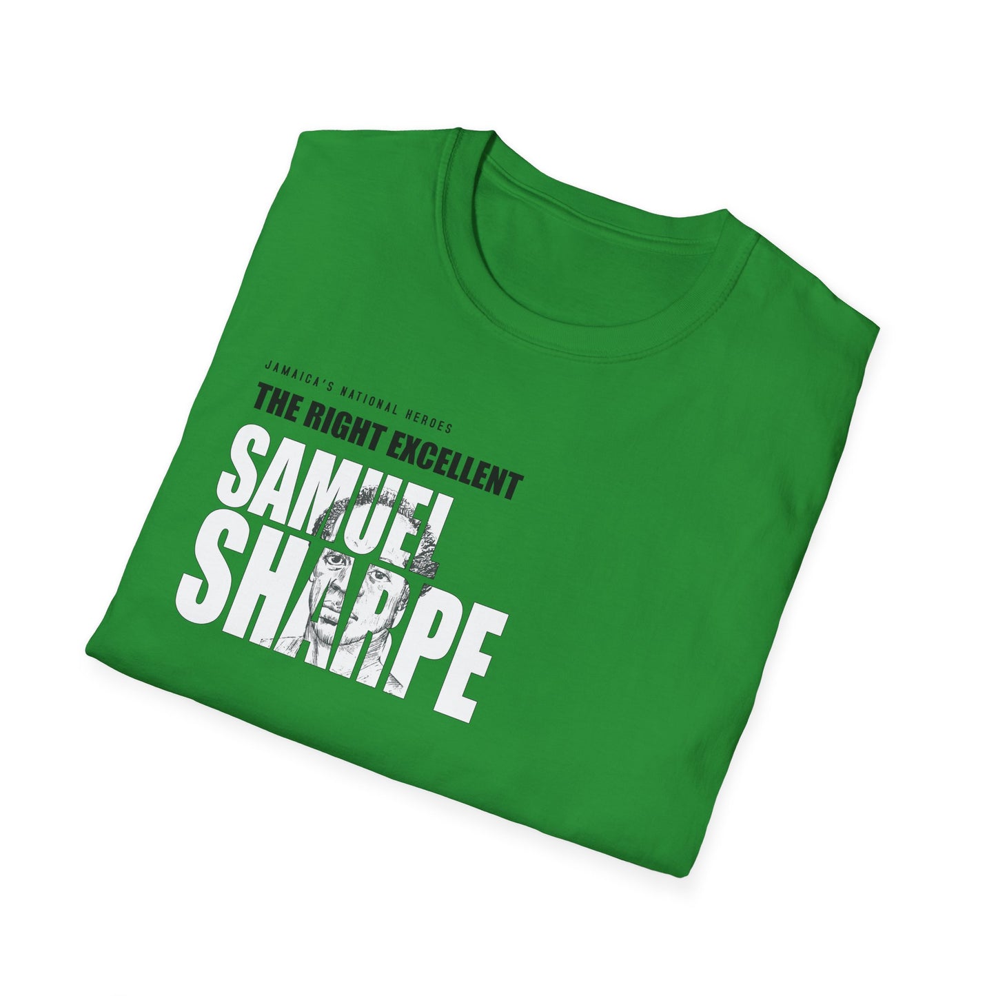Sam Sharpe Graphic Tee - Softstyle Jamaica National Hero Series