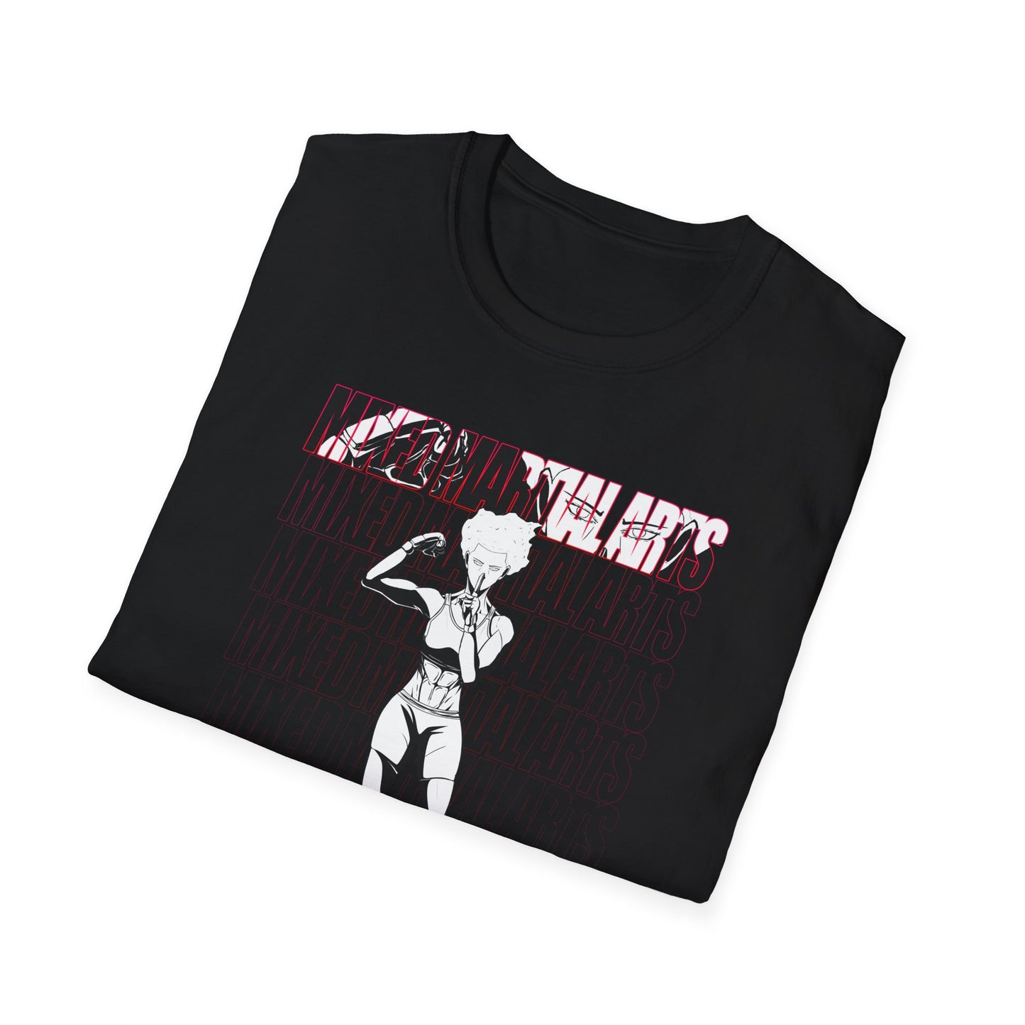 MMA Female Design - Unisex Softstyle T-Shirt - Motivational Graphic Tee