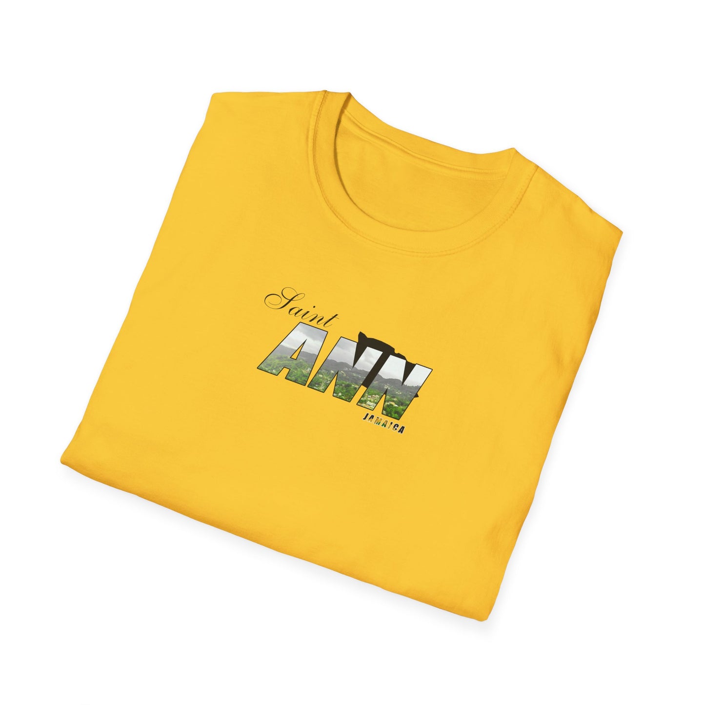 Saint Ann Unisex Softstyle T-Shirt – Comfortable Beachwear for Vacation Vibes