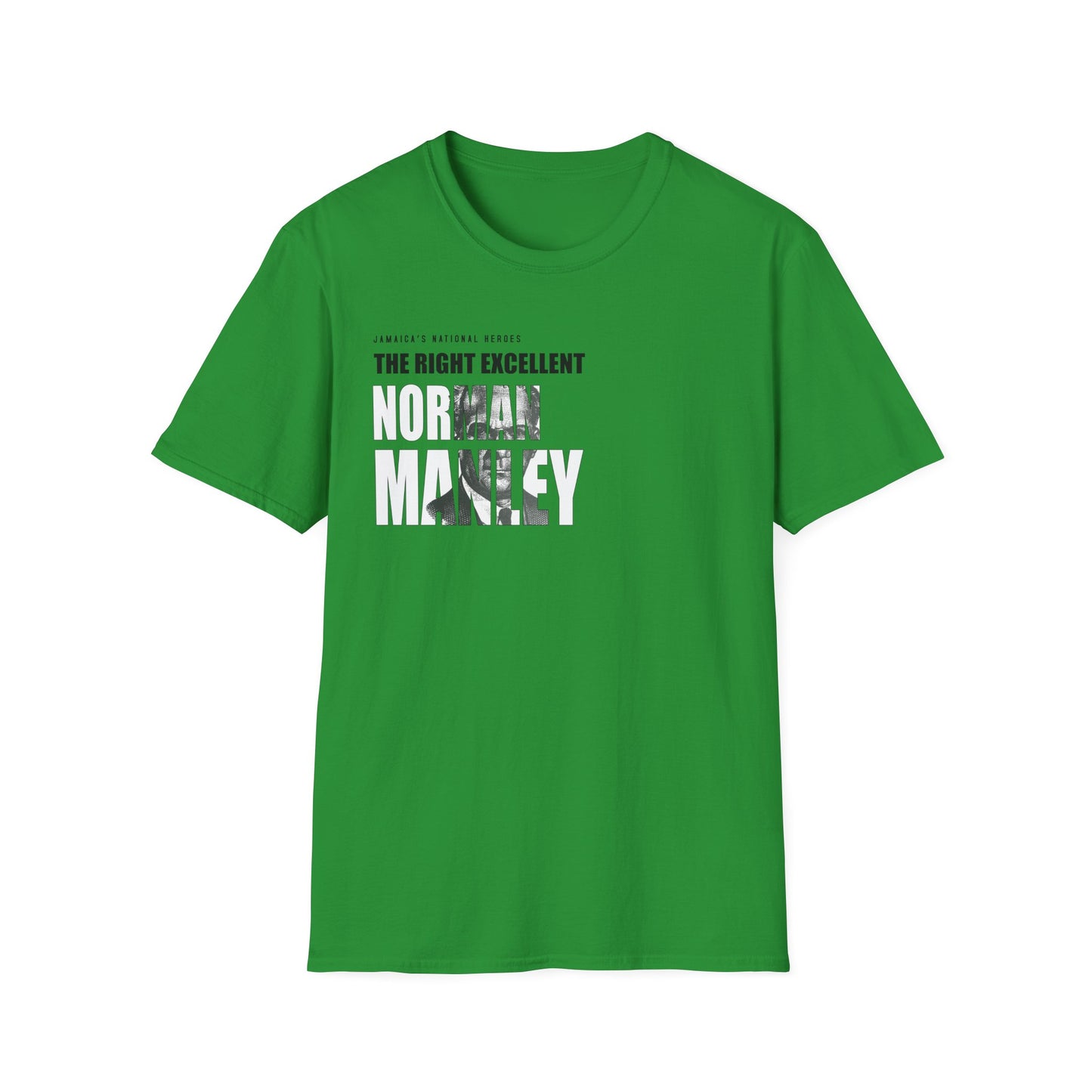 Norman Manley Tribute T-Shirt - Softstyle Jamaica National Hero Series