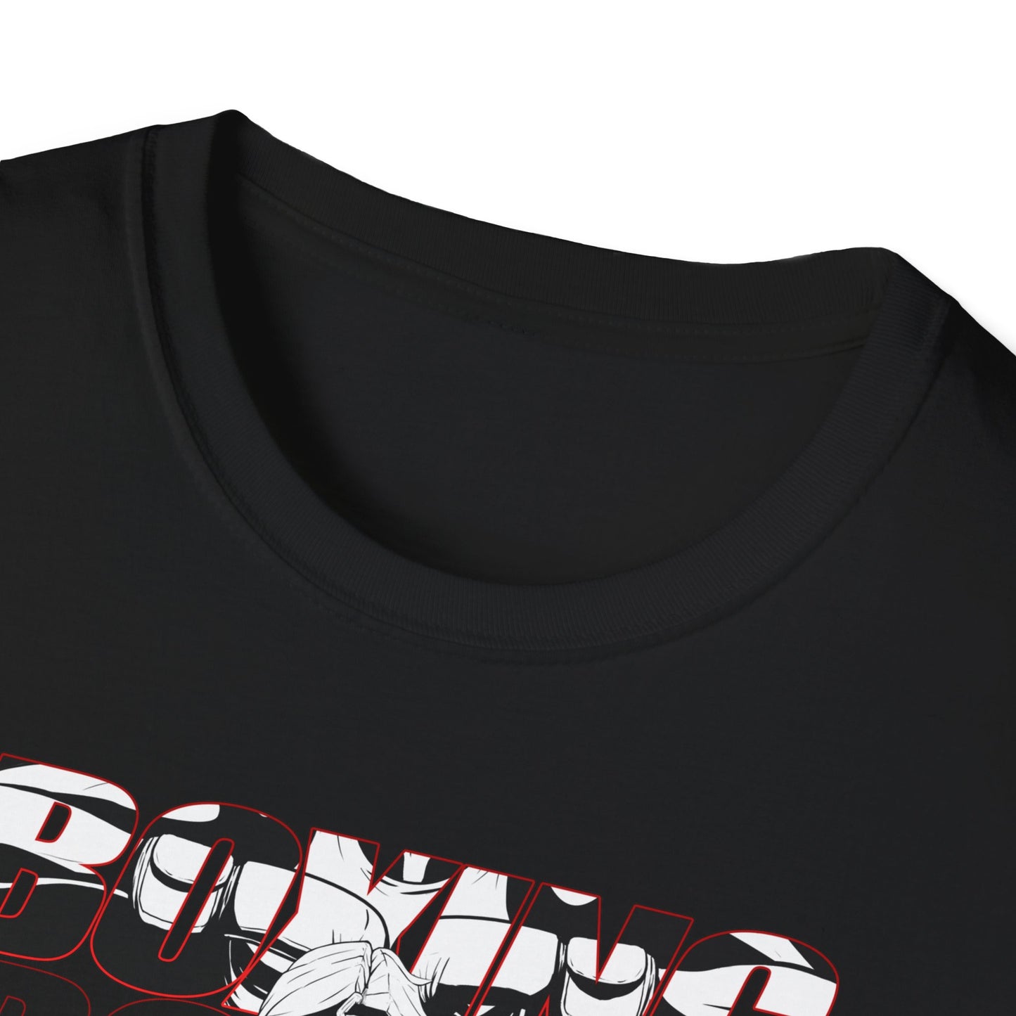 Boxing Female Graphic Vibes Unisex Softstyle T-Shirt - Perfect for Sports Enthusiasts