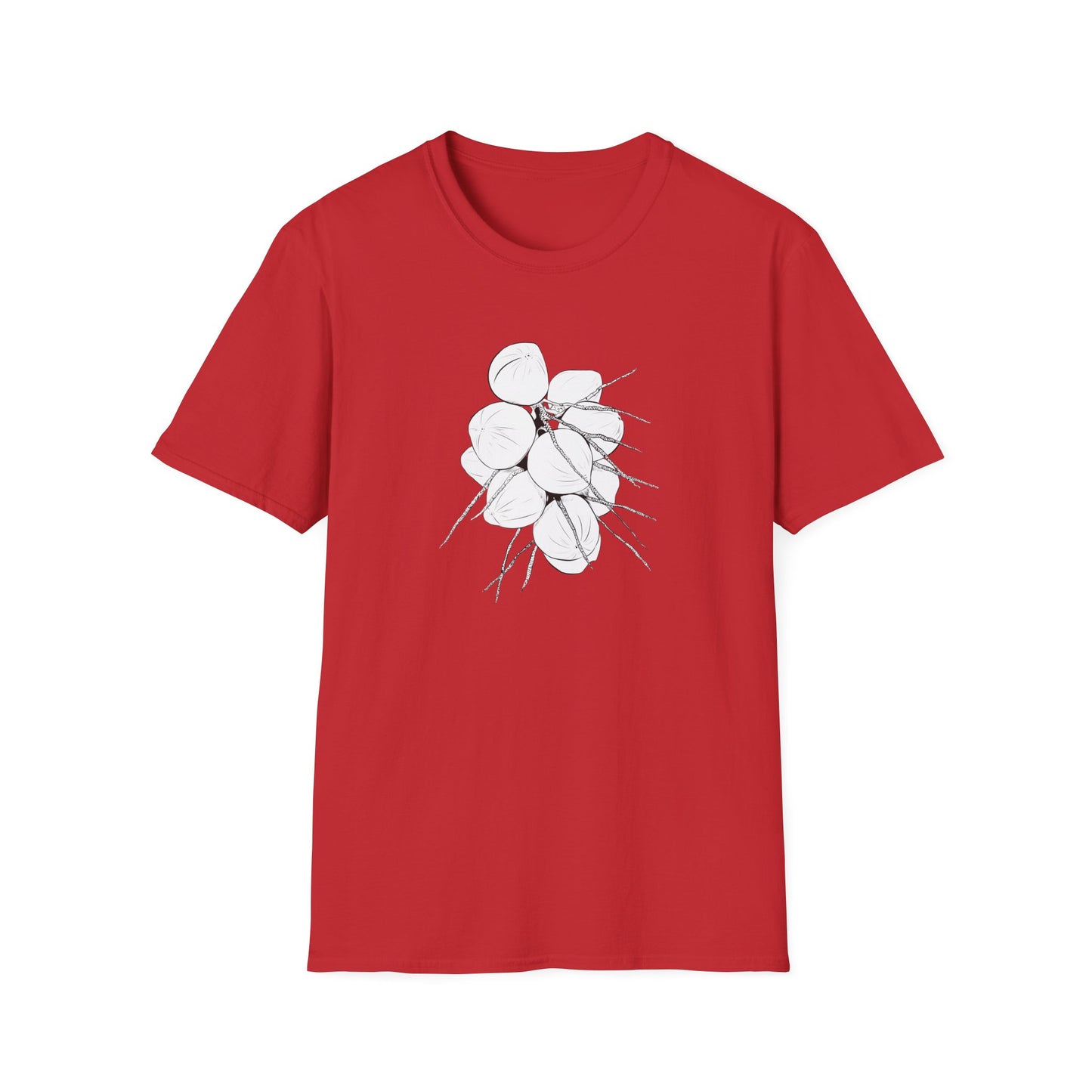 Coconuts Illustration Unisex Softstyle T-Shirt