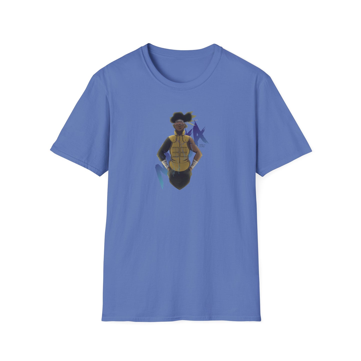 Ninja Male Graphic Unisex Softstyle T-Shirt - Bold Graphic Design for Everyday Wear