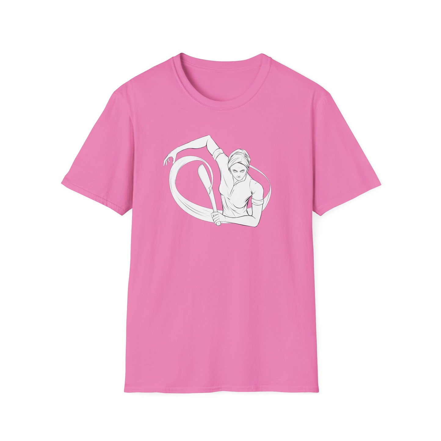 Nanny Illustration Softstyle Unisex T-Shirt - Bold Art Tee for Everyday Wear