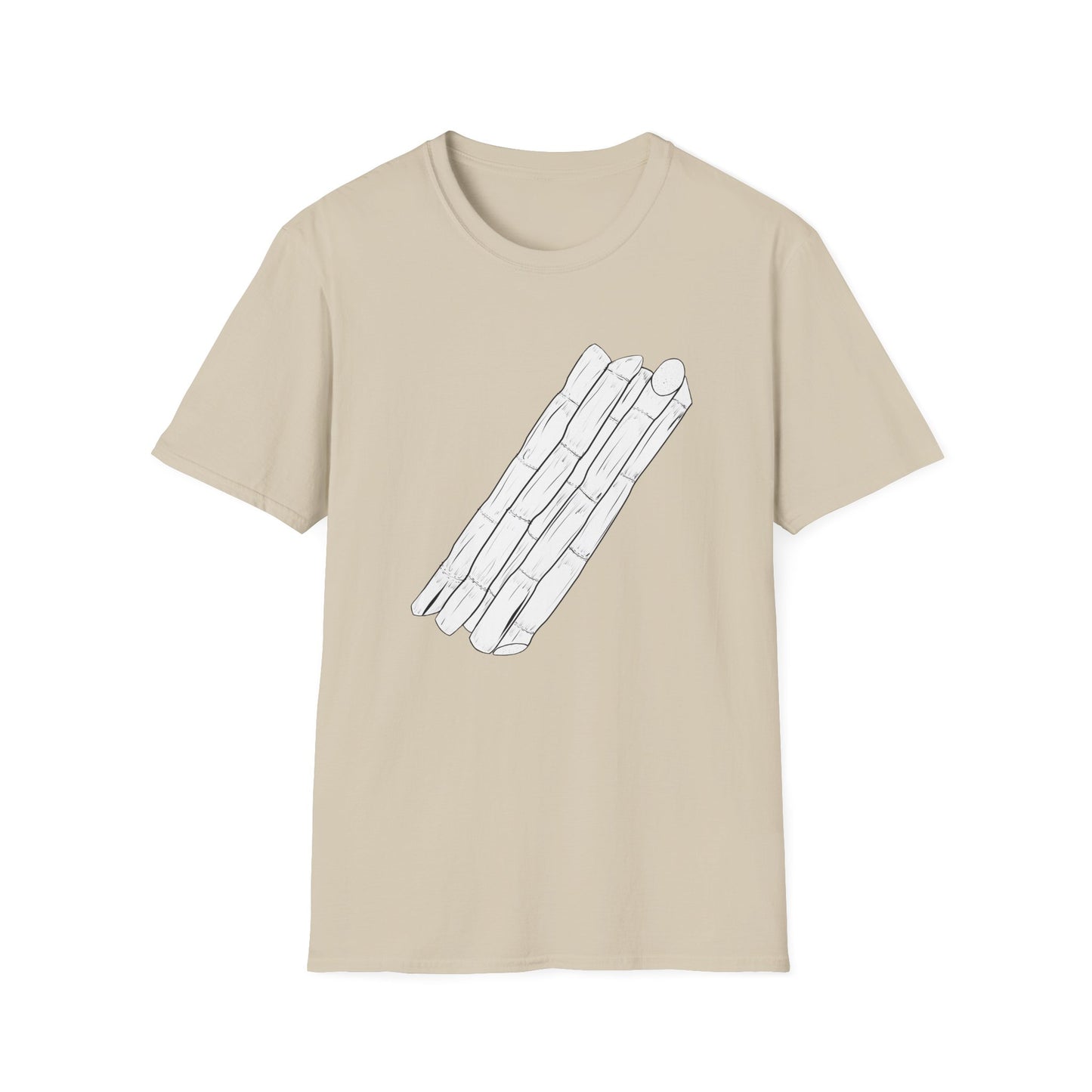 Sugarcane Illustration Unisex Softstyle T-Shirt
