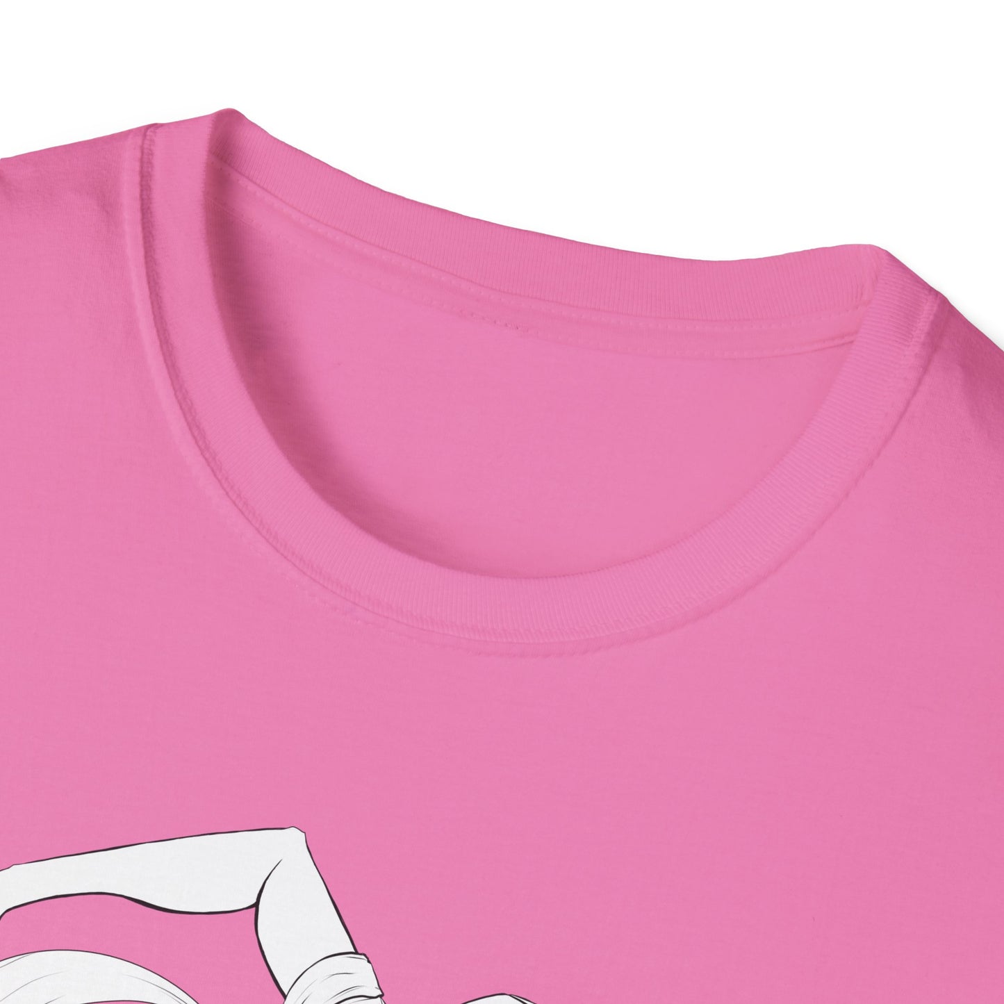 Nanny Illustration Softstyle Unisex T-Shirt - Bold Art Tee for Everyday Wear