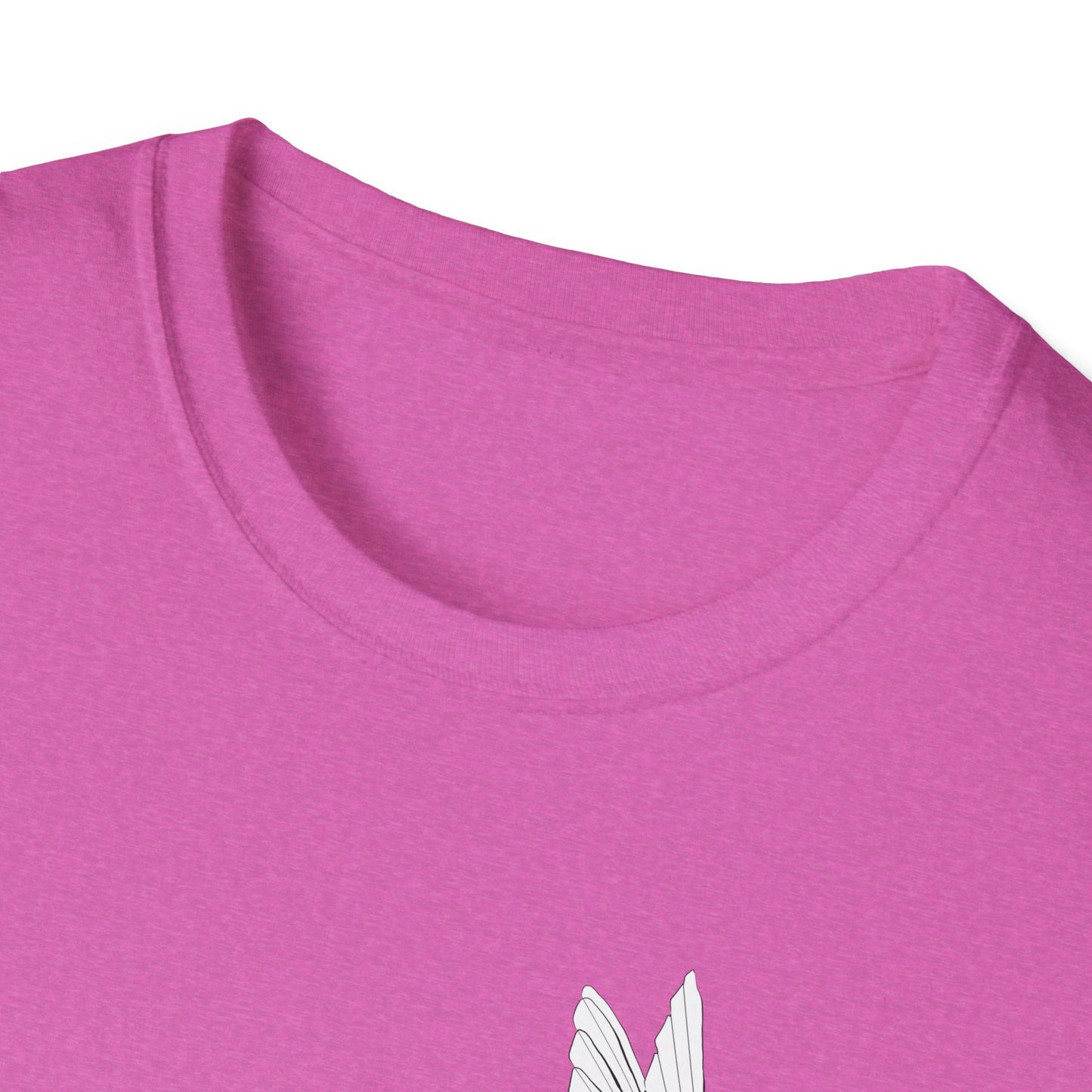 Hummingbird Design Unisex Softstyle T-Shirt - Nature Lover's Casual Tee