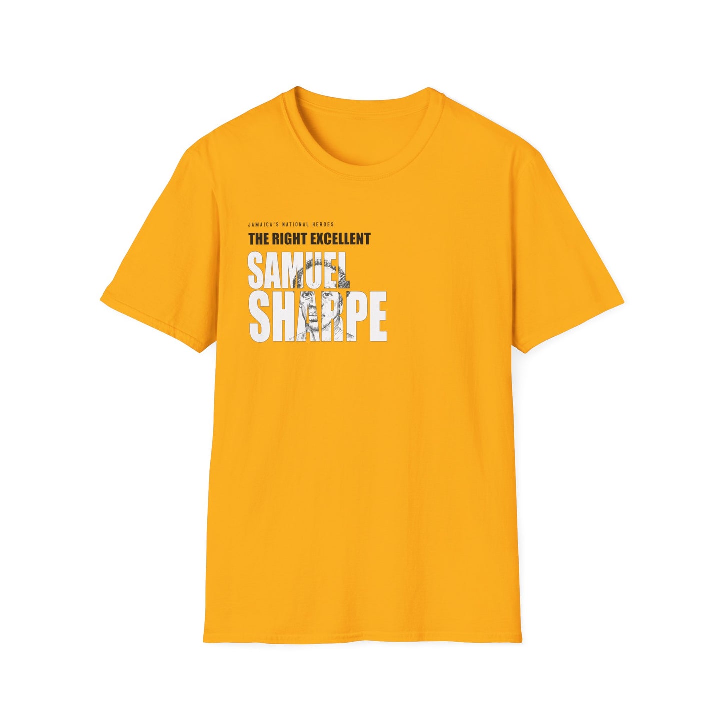 Sam Sharpe Graphic Tee - Softstyle Jamaica National Hero Series