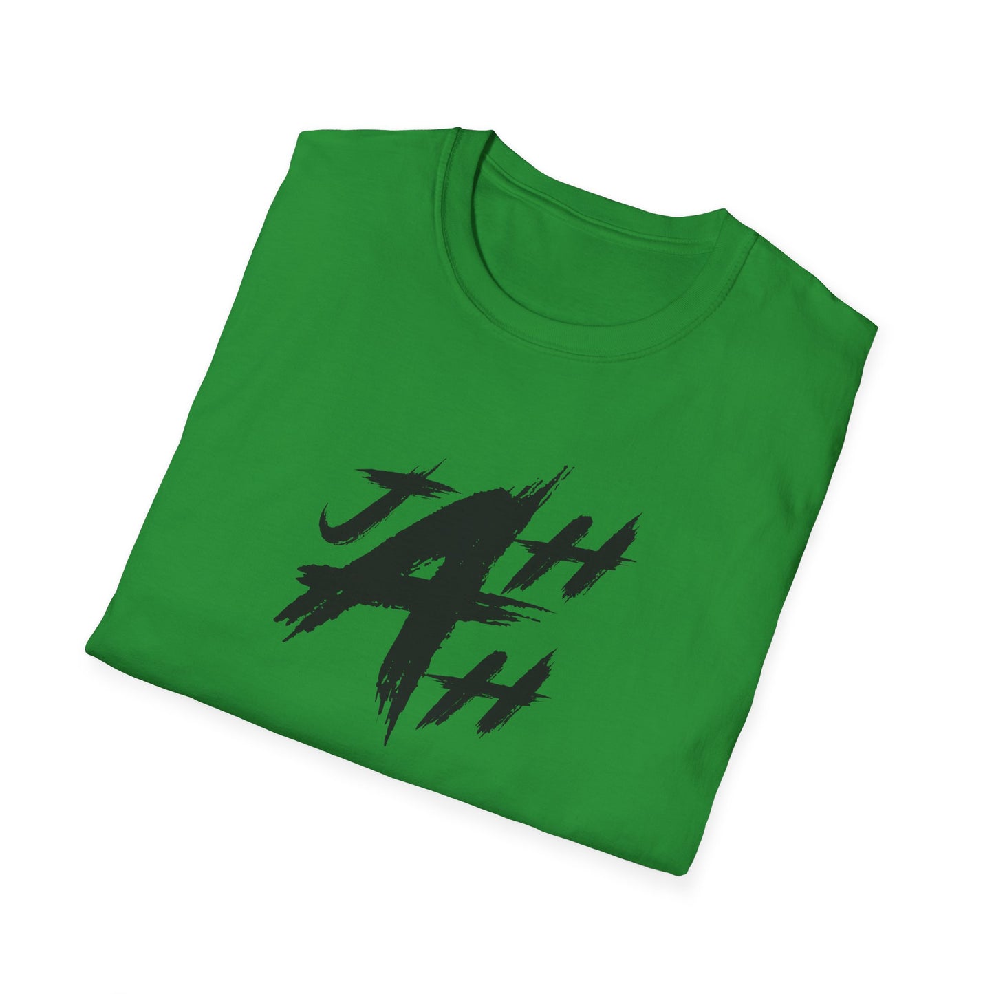 'JAH JAH' Unisex Softstyle T-Shirt - Inspirational Graphic Tee for Everyday Casual Wear