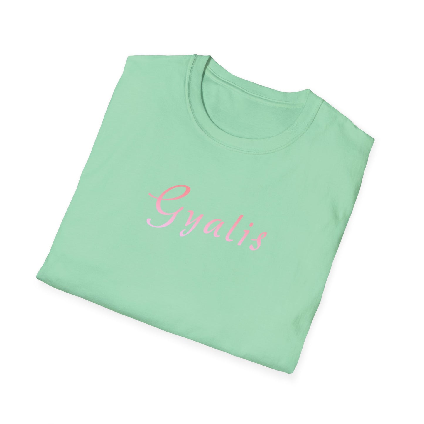 'Gyalis' Unisex Softstyle T-Shirt - Trendy Casual Tee for Everyday Wear