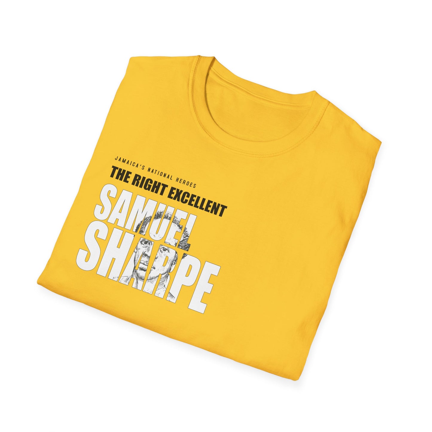 Sam Sharpe Graphic Tee - Softstyle Jamaica National Hero Series