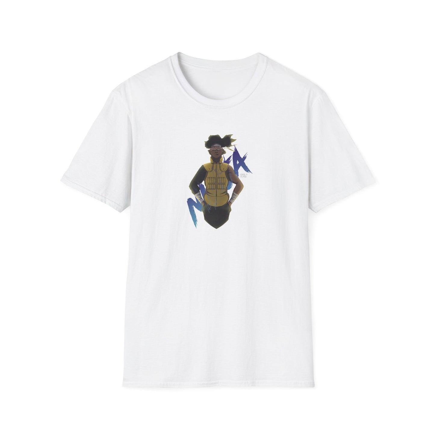 Ninja Male Graphic Unisex Softstyle T-Shirt - Bold Graphic Design for Everyday Wear