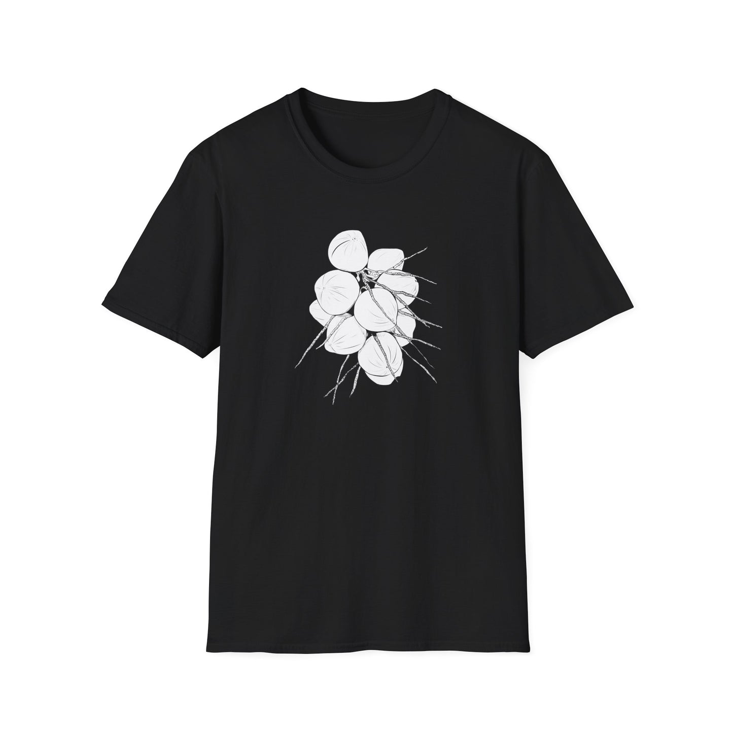 Coconuts Illustration Unisex Softstyle T-Shirt