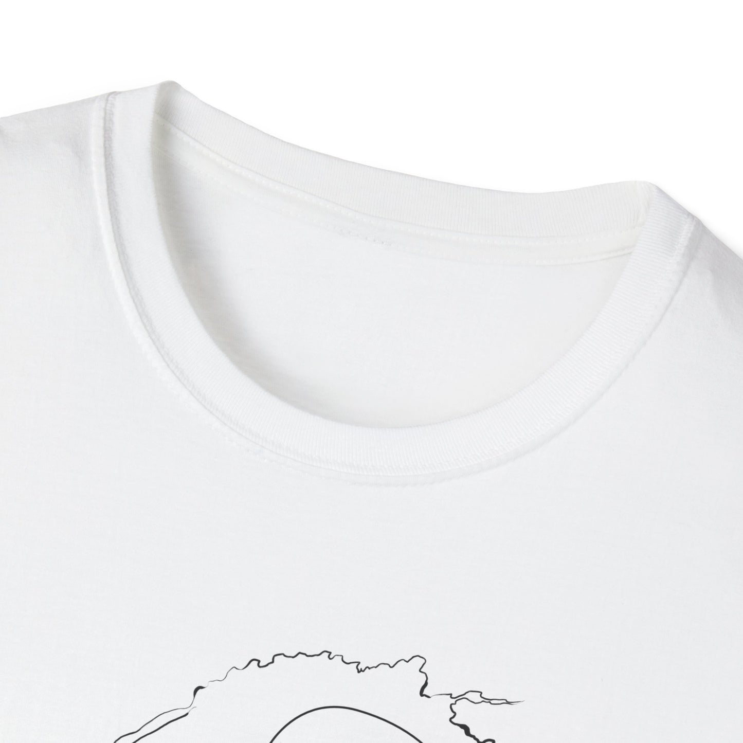Legendary Musician Illustration Unisex Softstyle T-Shirt