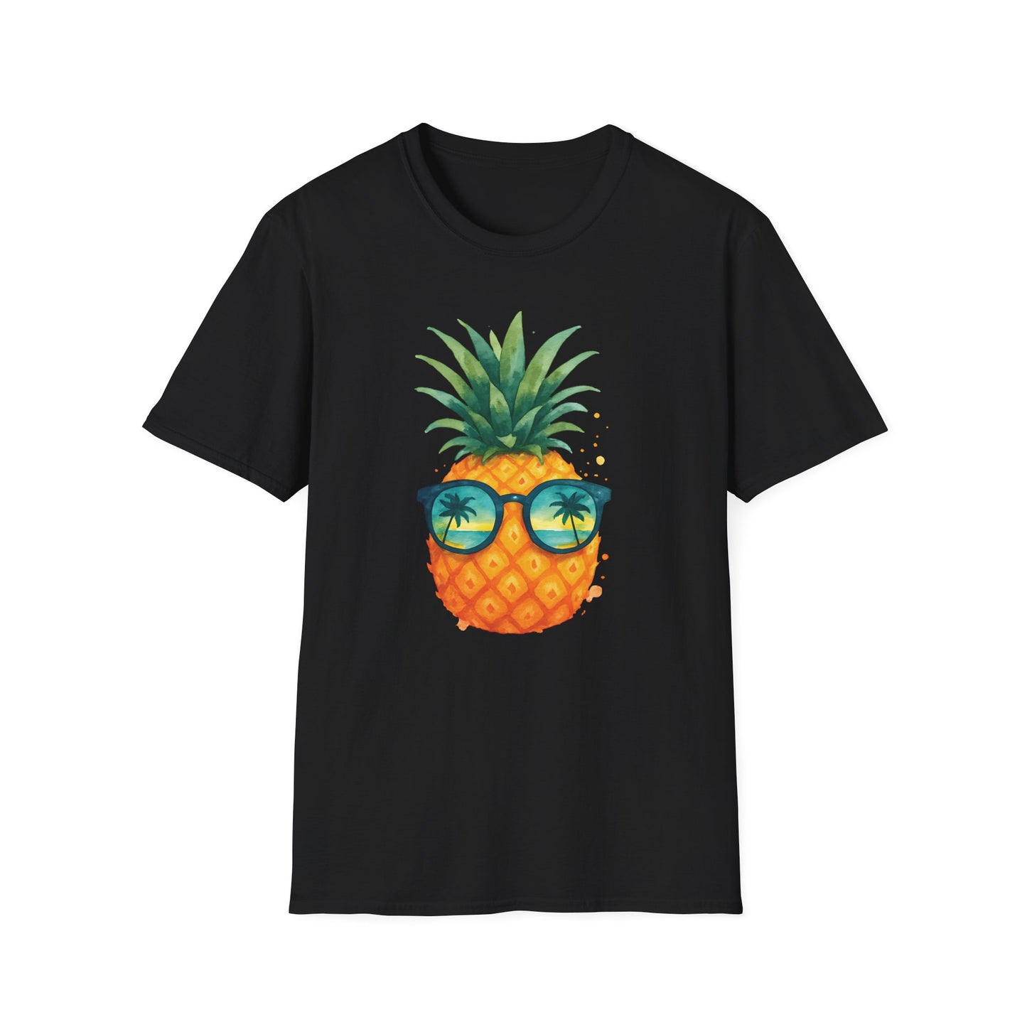 Cool Pineapple Sunglasses T-Shirt | Summer Vibes, Beachwear, Gift for Pineapple Lovers, Tropical Party Outfit, Unisex Tee
