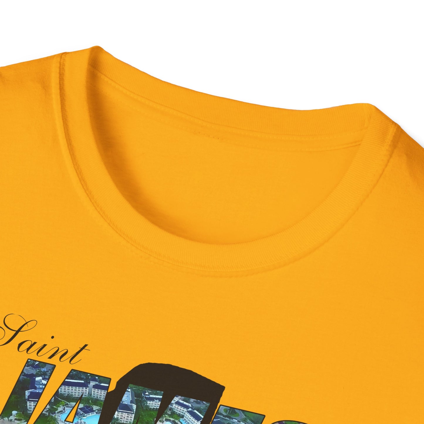 Saint James Unisex Softstyle T-Shirt – Comfortable Beachwear for Vacation Vibes