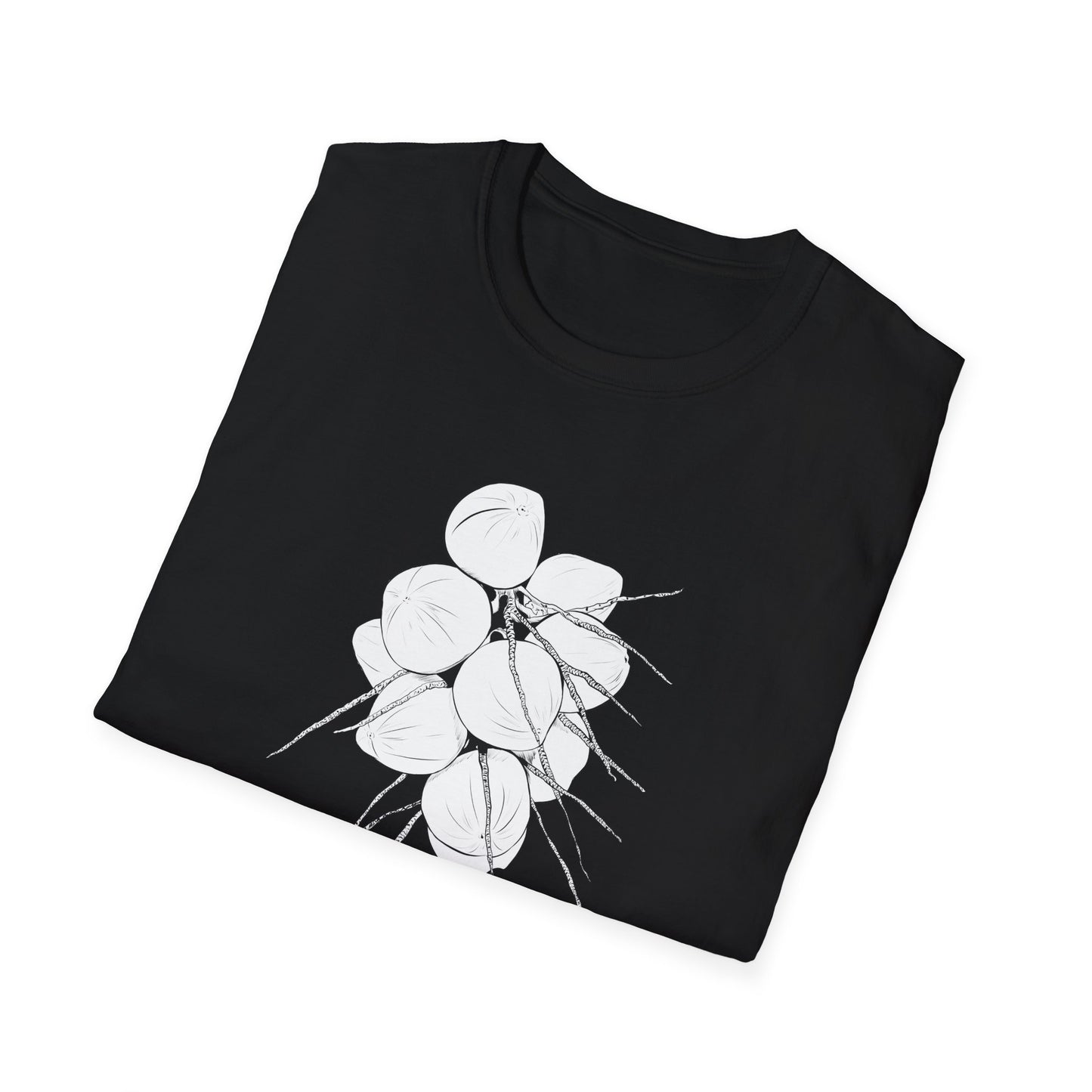 Coconuts Illustration Unisex Softstyle T-Shirt