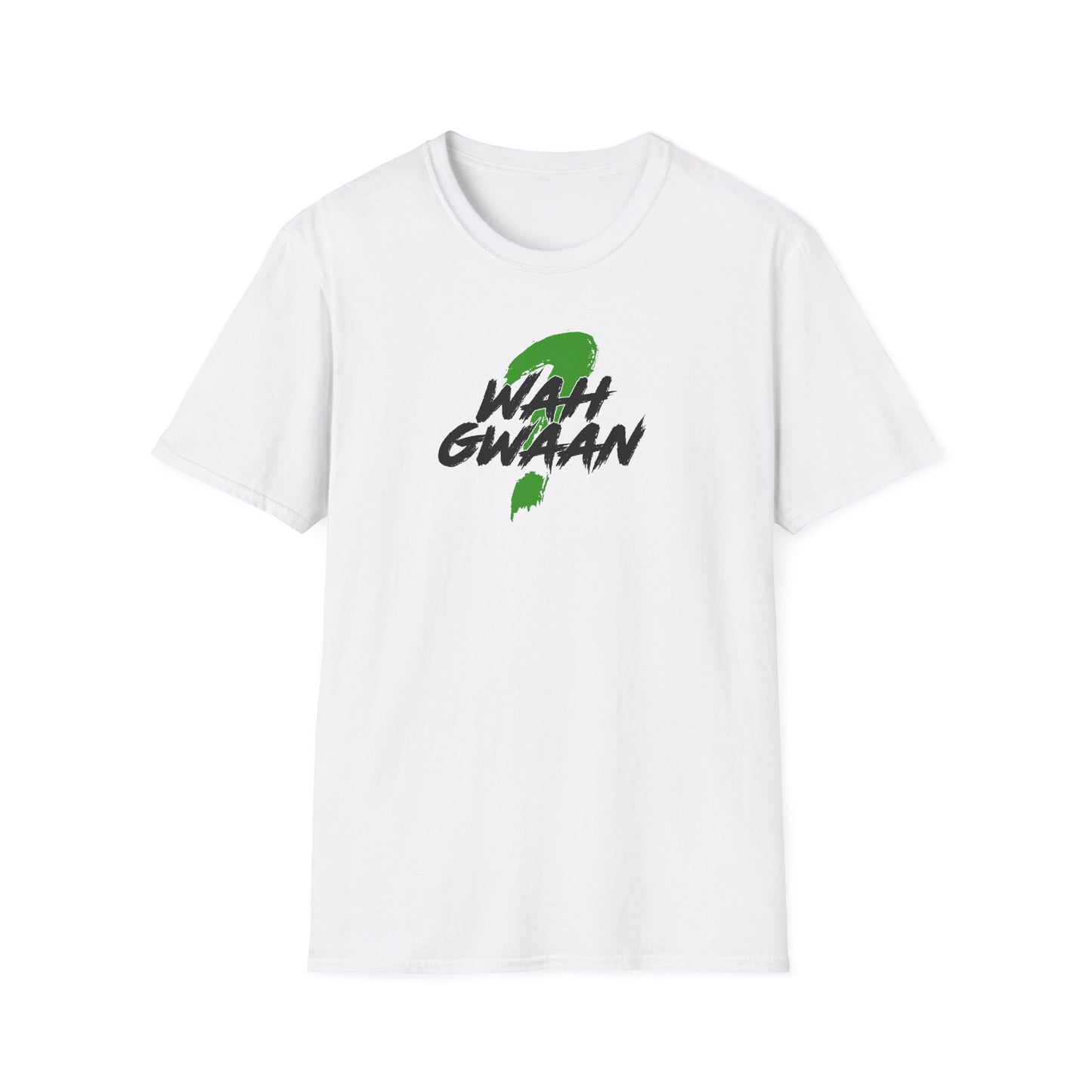 'Wah Gwaan' Graphic Unisex Softstyle T-Shirt - Inspirational Tee for Casual Vibes