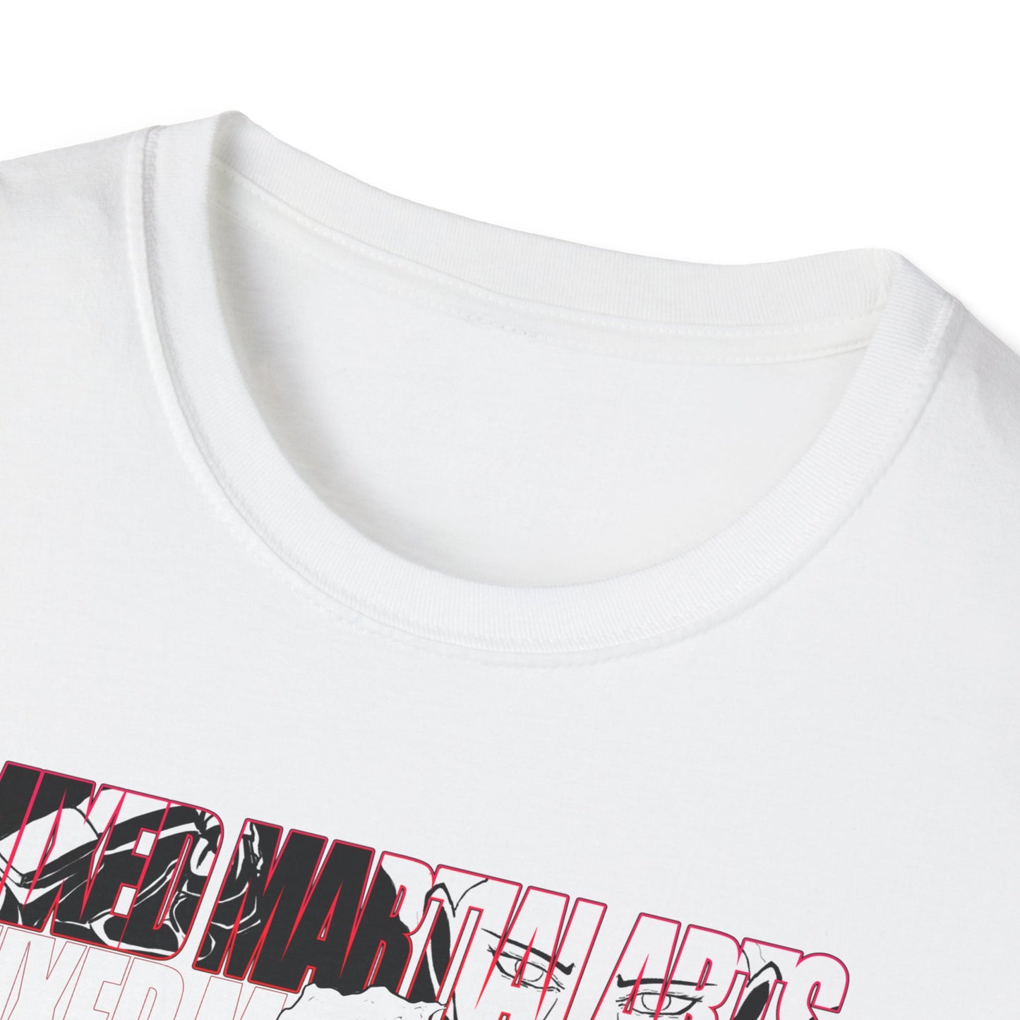 MMA Female Design - Unisex Softstyle T-Shirt - Motivational Graphic Tee