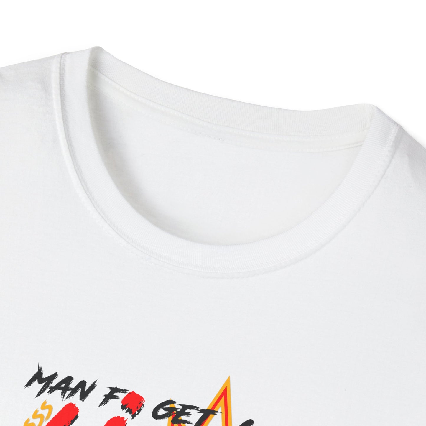 'Man to Get a Rass Lick!' Graphic Tee - Funny Unisex Softstyle T-Shirt