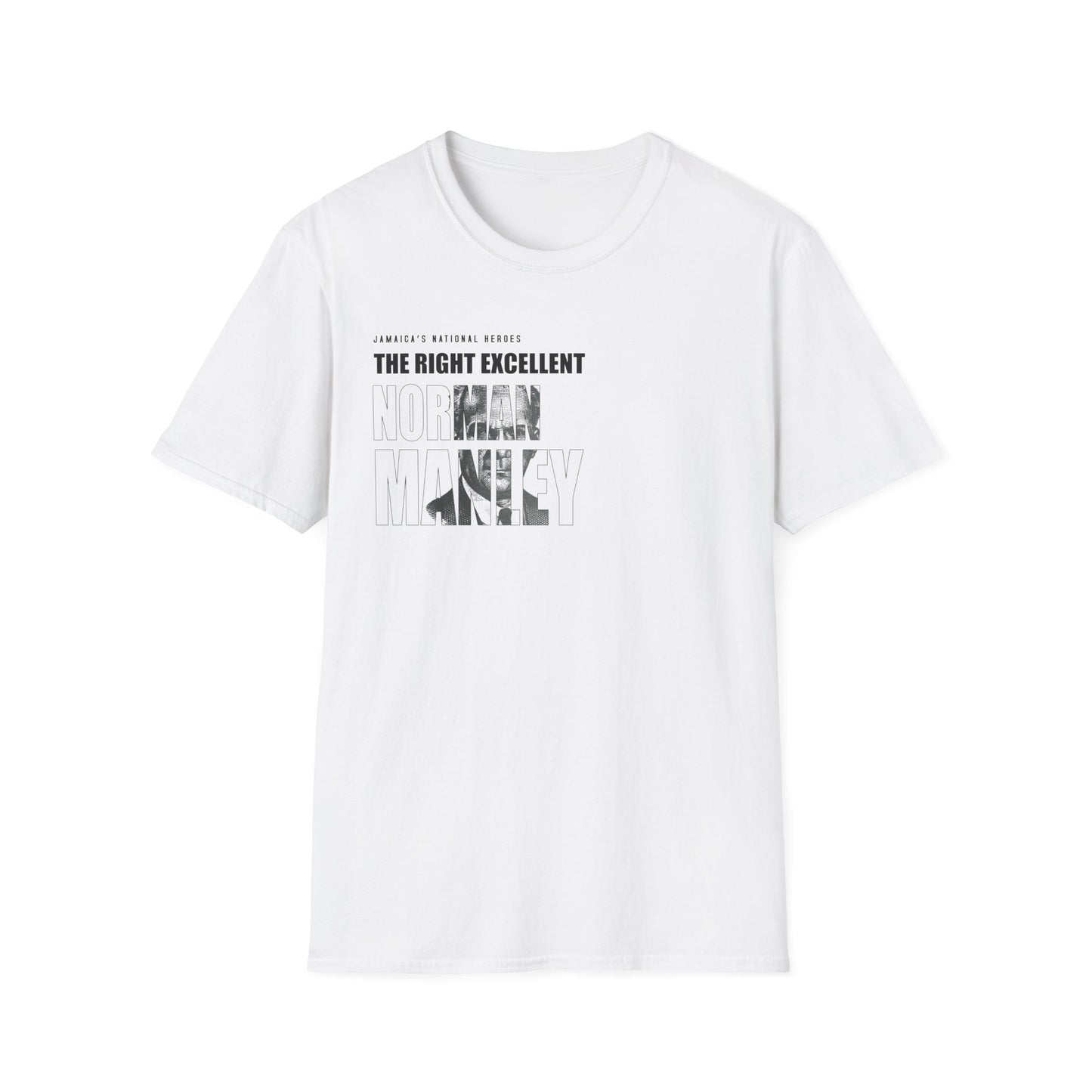 Norman Manley Tribute T-Shirt - Softstyle Jamaica National Hero Series