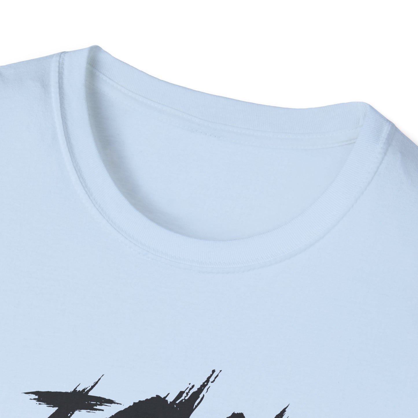 'JAH JAH' Unisex Softstyle T-Shirt - Inspirational Graphic Tee for Everyday Casual Wear