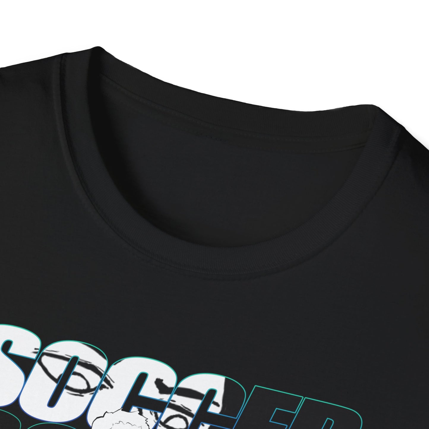Soccer Male Design Unisex Softstyle T-Shirt