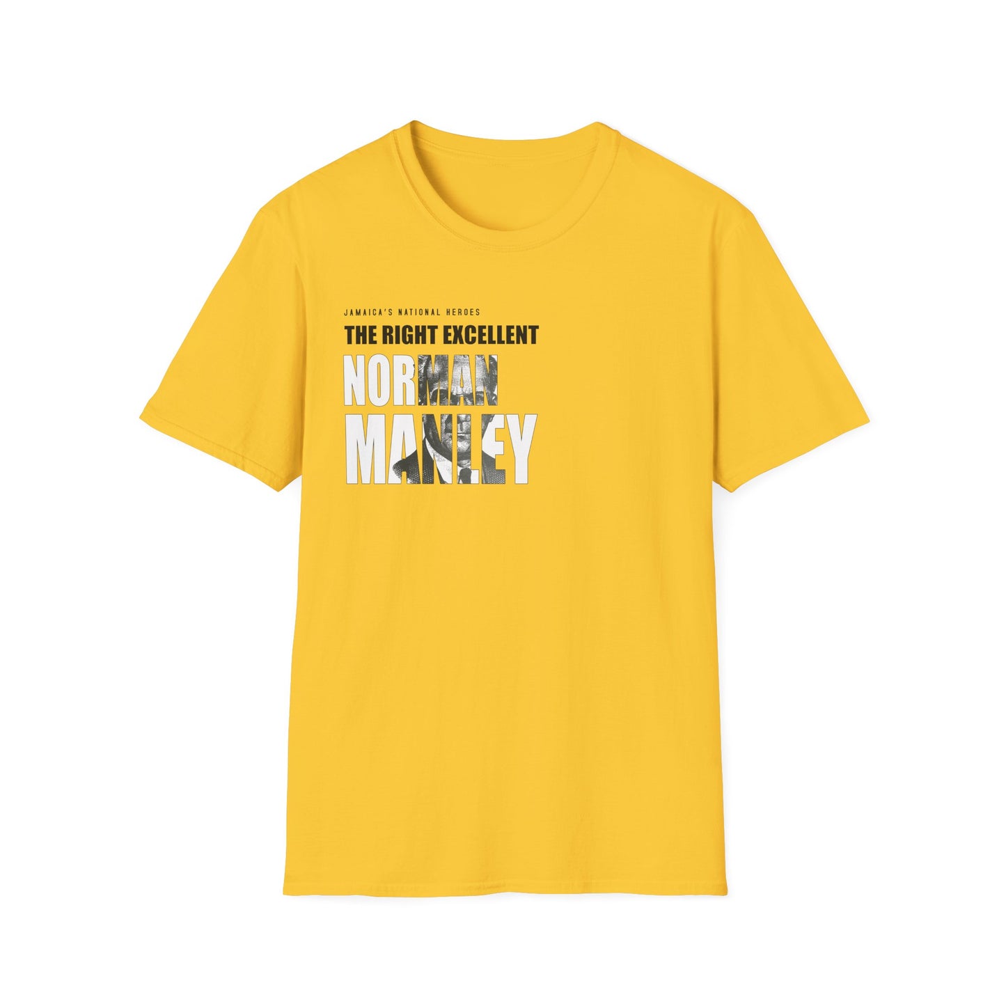 Norman Manley Tribute T-Shirt - Softstyle Jamaica National Hero Series