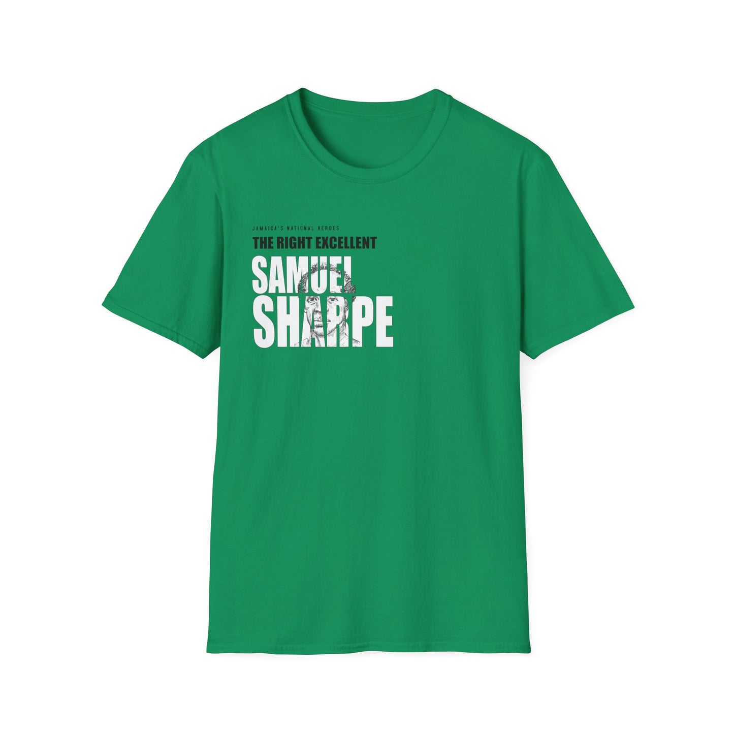 Sam Sharpe Graphic Tee - Softstyle Jamaica National Hero Series