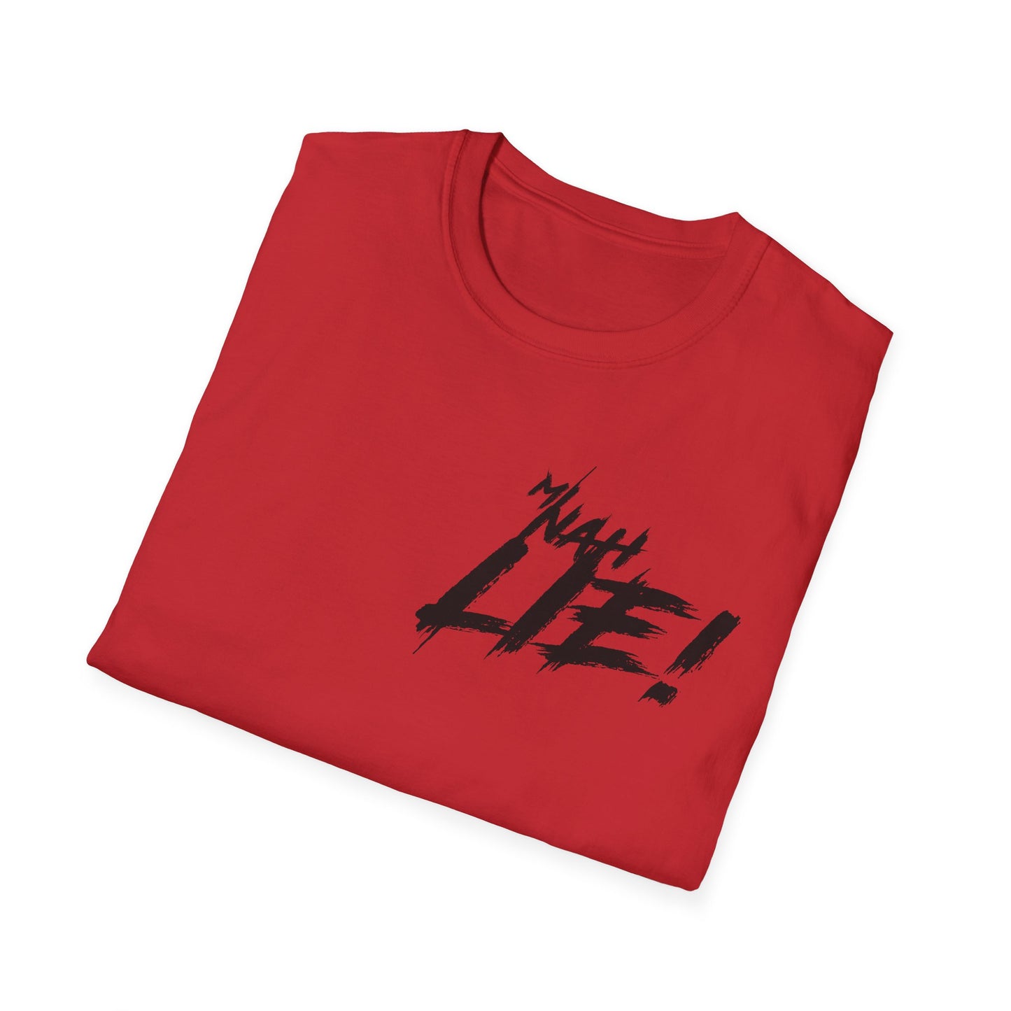 'Mi Nah Lie!' Cool Unisex Softstyle T-Shirt with Design - Perfect Gift for Casual Wear