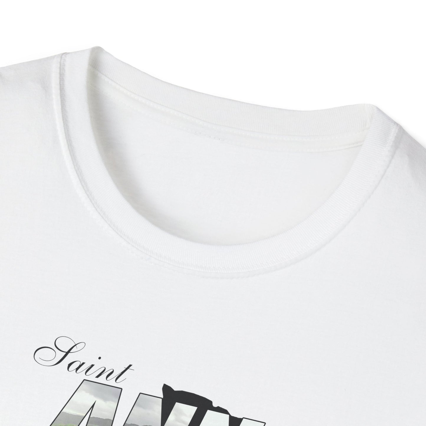 Saint Ann Unisex Softstyle T-Shirt – Comfortable Beachwear for Vacation Vibes