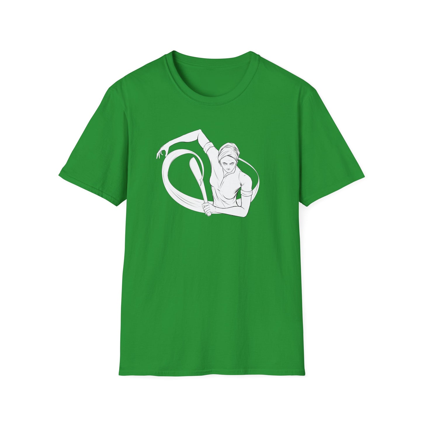 Nanny Illustration Softstyle Unisex T-Shirt - Bold Art Tee for Everyday Wear