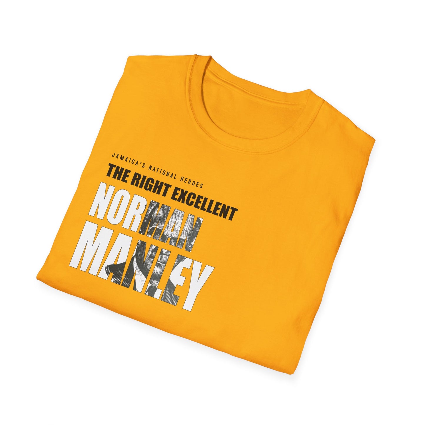 Norman Manley Tribute T-Shirt - Softstyle Jamaica National Hero Series