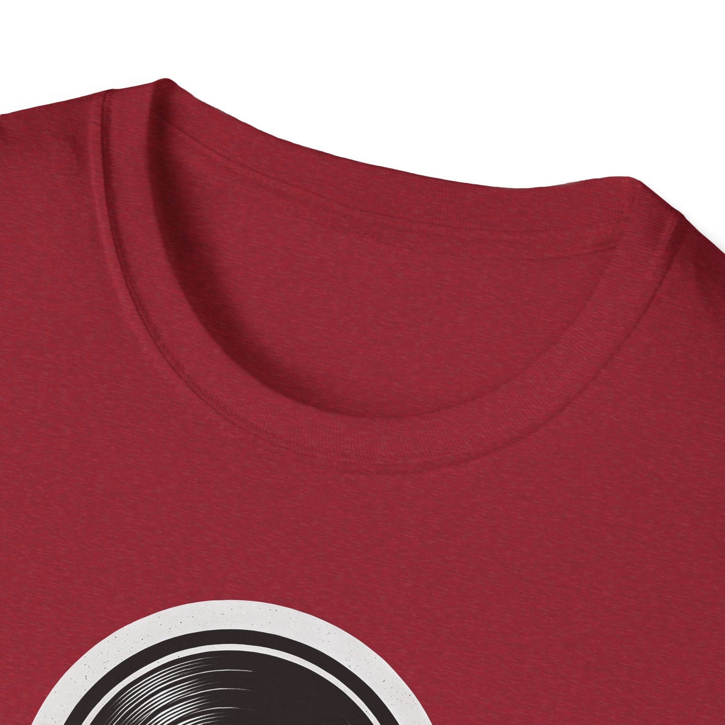 "Drop the Rhydm" Retro Music Inspired Unisex T-Shirt, Drop the Rhythm Tee, Music Lover Gift, Casual Wear, Vinyl Record Shirt