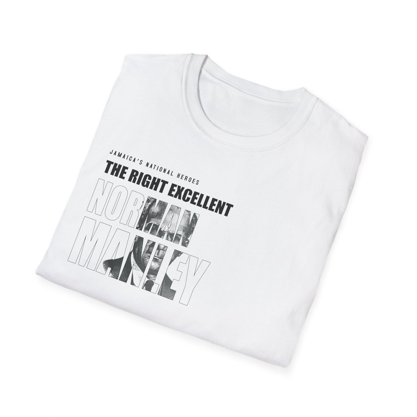 Norman Manley Tribute T-Shirt - Softstyle Jamaica National Hero Series