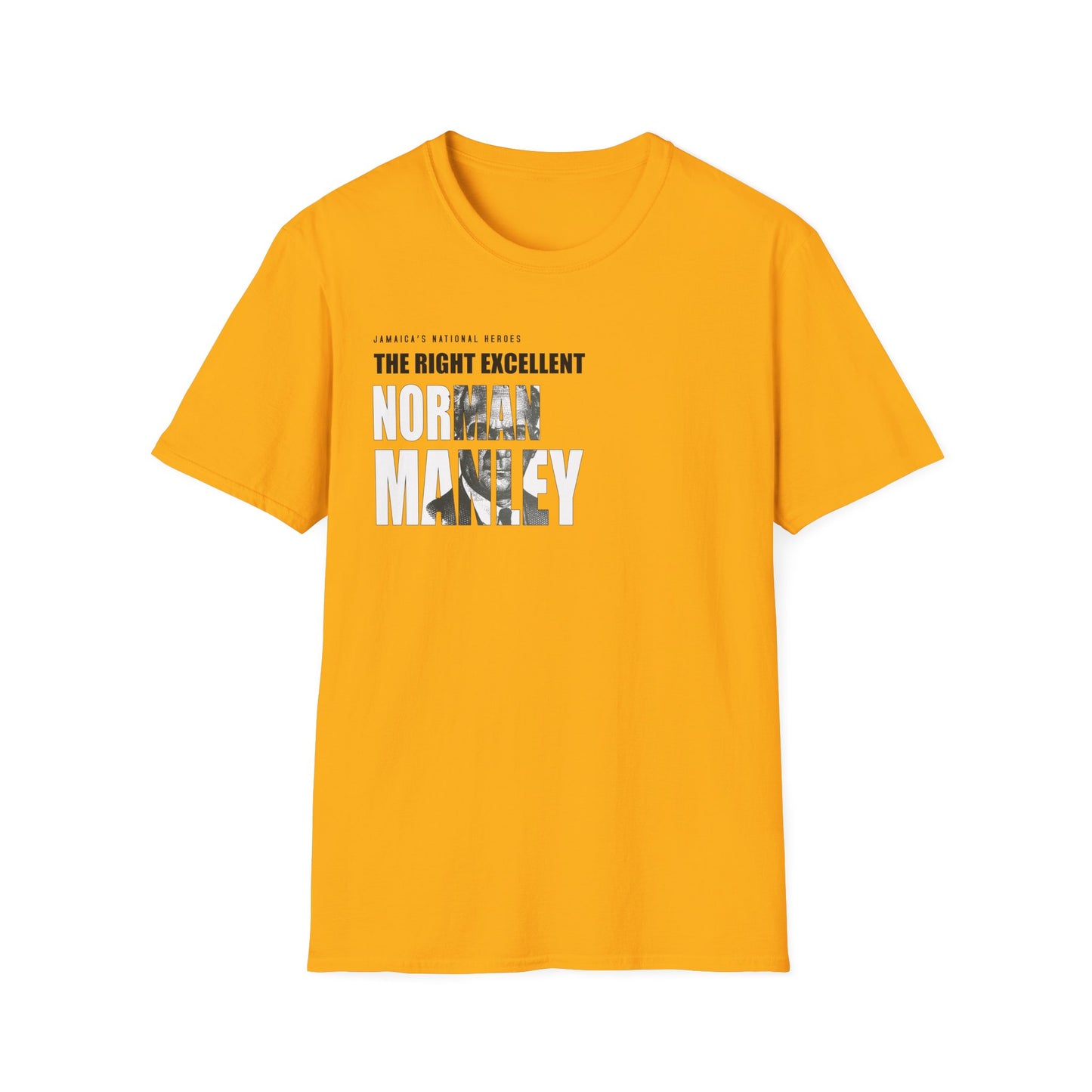 Norman Manley Tribute T-Shirt - Softstyle Jamaica National Hero Series